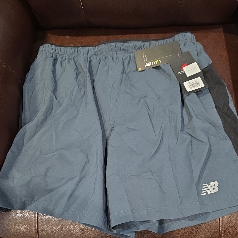 3 PAIRS NEW - New Balance Men's Athletic Shorts with Logo - Picture 7 of 8